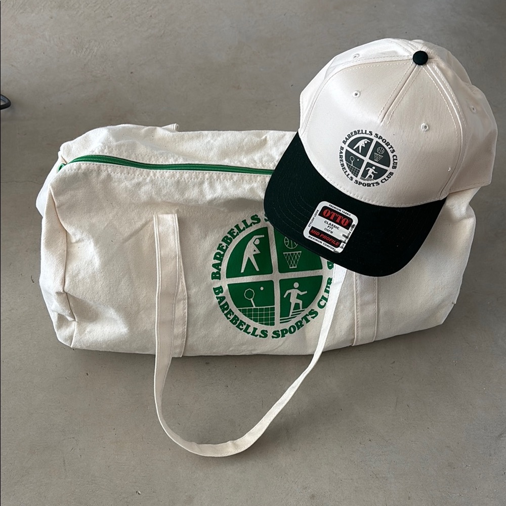 Sale! NEW Barebells Sports Club gym bag & Barebells Sports Club hat - Picture 14 of 14